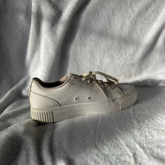 FILA Chunky Women's White Leather Panache Sneakers Size 7 - Picture 5 of 7